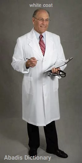 white coat